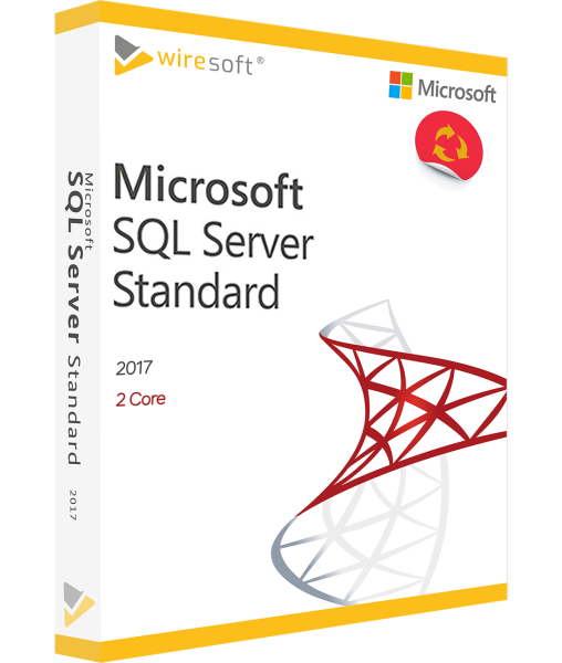 MICROSOFT SQL SERVER 2017 STANDARD 2-CORE