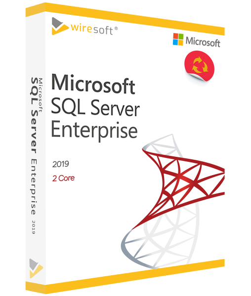 MICROSOFT SQL SERVER 2019 ENTERPRISE 2-CORE
